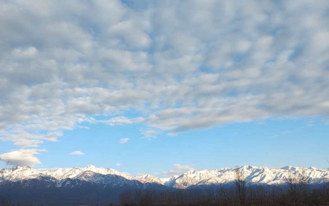 Lunes con poca nubosidad con ascenso de la temperatura 