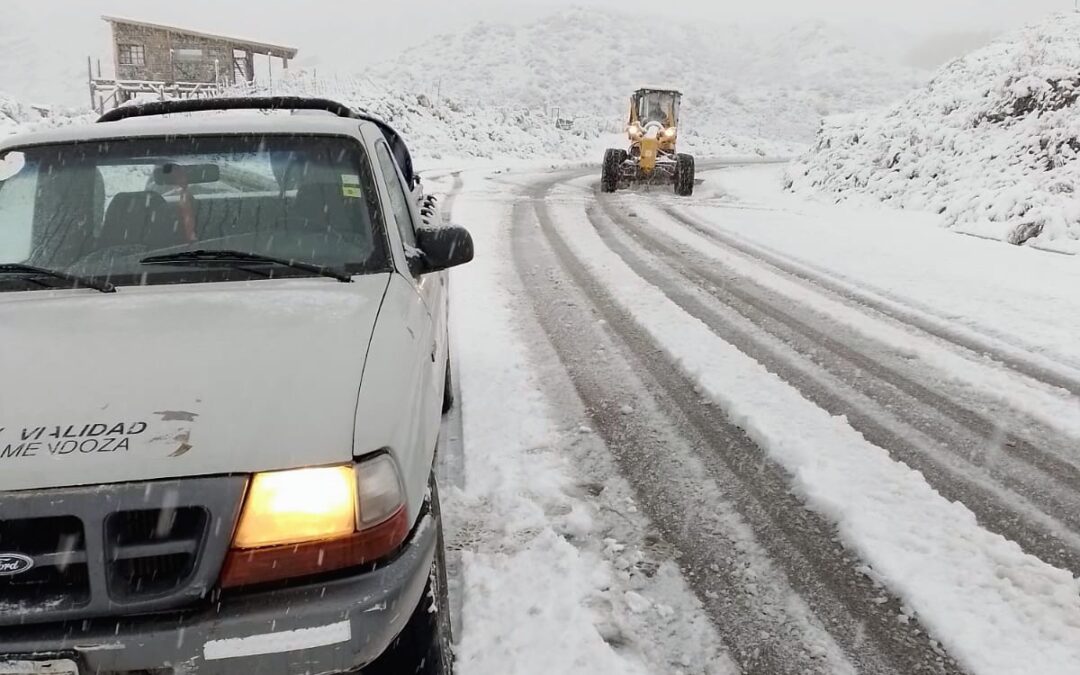 Vialidad habilitó la transitabilidad de las rutas provinciales 82 y 89 a Cacheuta y Potrerillos
