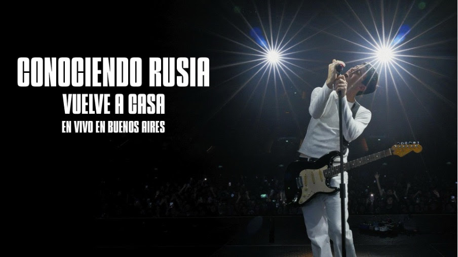 Conociendo Rusia lanza su disco en vivo grabado en Buenos Aires