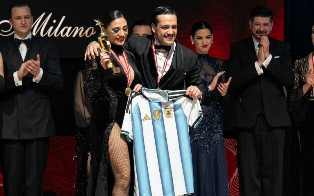 Dos mendocinos se consagraron campeones en la Copa Mundial de Tango en Estambul