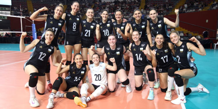 Las Panteras se quedaron con el bronce en la Copa Sudamericana tras vencer a Chile en sets corridos